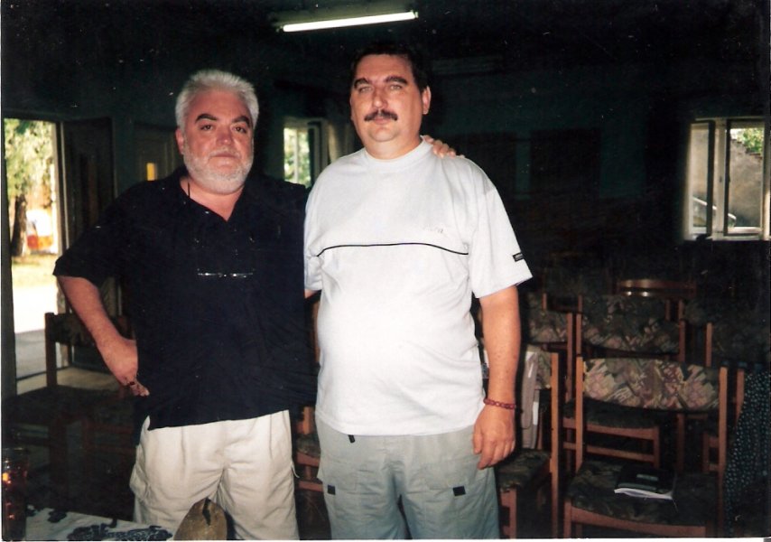 Nacsády András - A Magyarországi Nagy Oriens akkori Vezetőjével 2003
